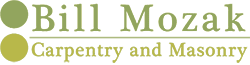 Bill Mozak Carpentry and Masonry Logo